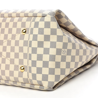Louis Vuitton Damier Azur Artsy MM 9 of 11