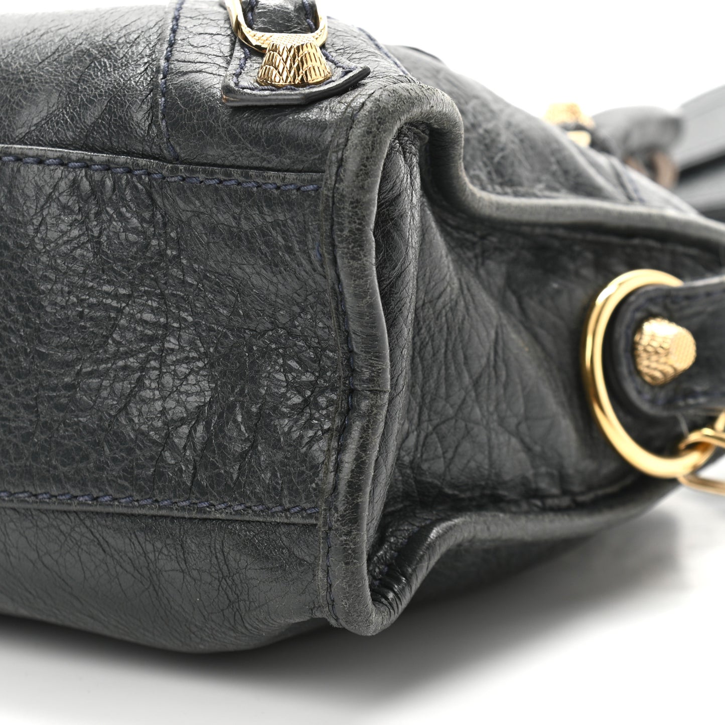 Agneau Giant 12 Gold Hardware Mini City Anthracite