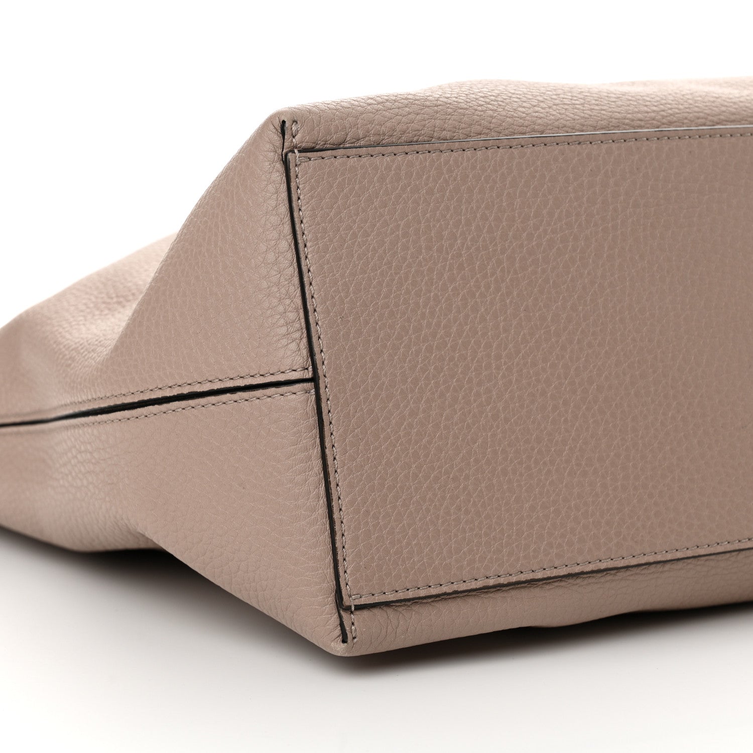 Valentino Garavani Grained Calfskin Rockstud Shoulder Tote Poudre 8 of 13