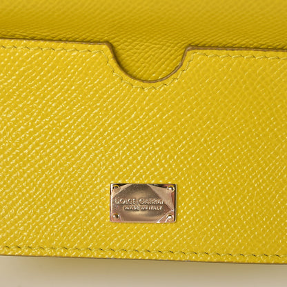 Dolce & Gabbana Dauphine Mini Miss Sicily Satchel Yellow 6 of 6