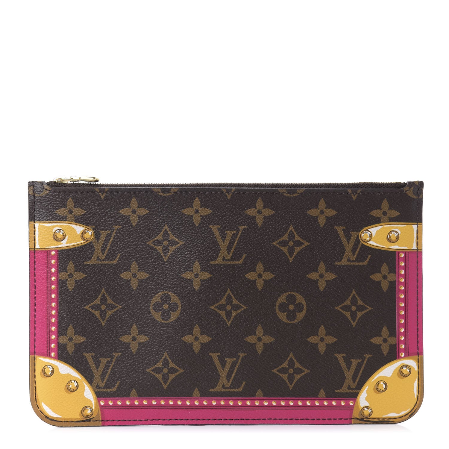 Louis Vuitton Monogram Summer Trunks MM GM Pochette 1 of 10