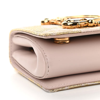 Dolce & Gabbana Brocade DG Girls Shoulder Bag Light Pink 6 of 7