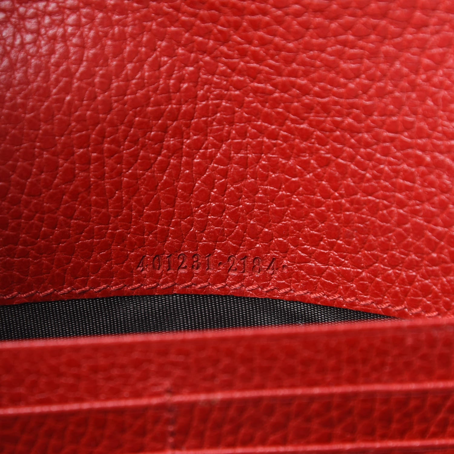 Gucci Calfskin Mini Dionysus Chain Wallet Hibiscus Red 7 of 13
