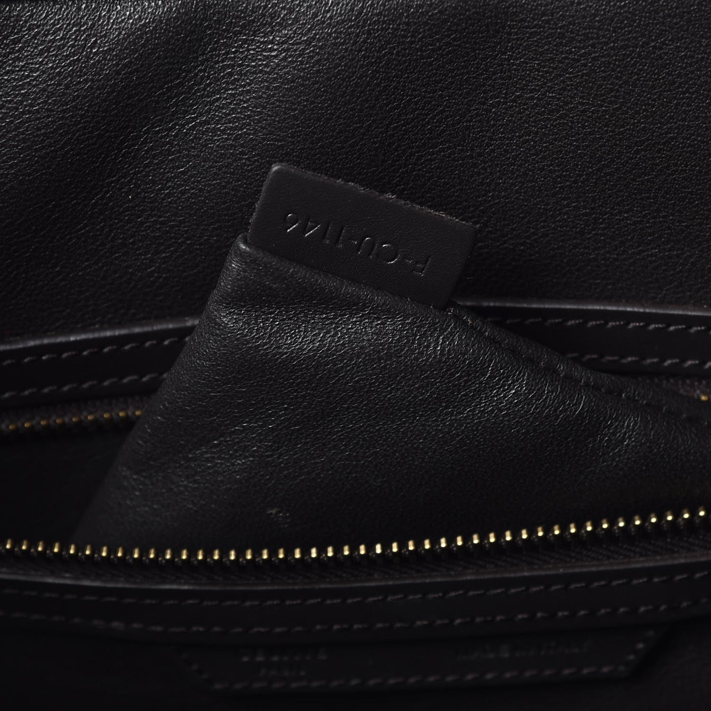 Drummed Calfskin Nubuck Mini Tri-Color Luggage Chalk