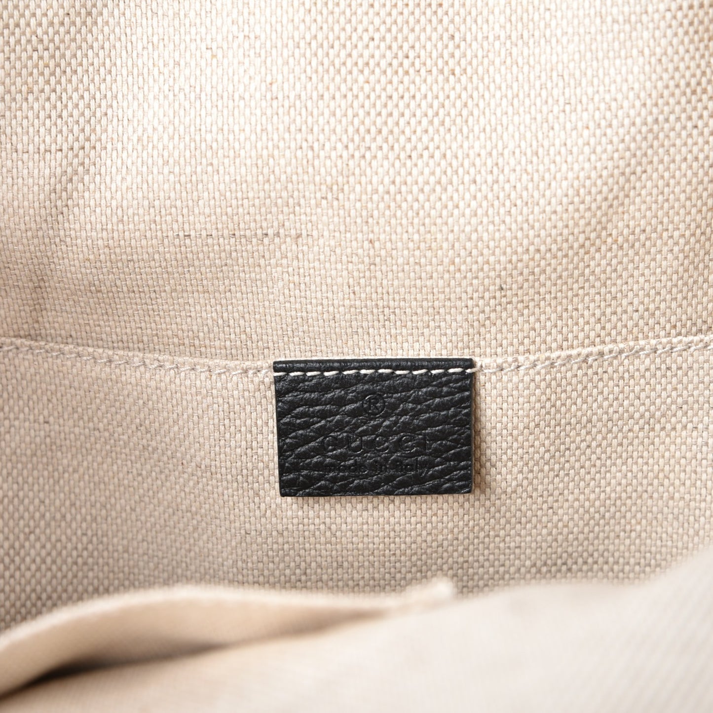 Pebbled Calfskin Soho Chain Backpack Black