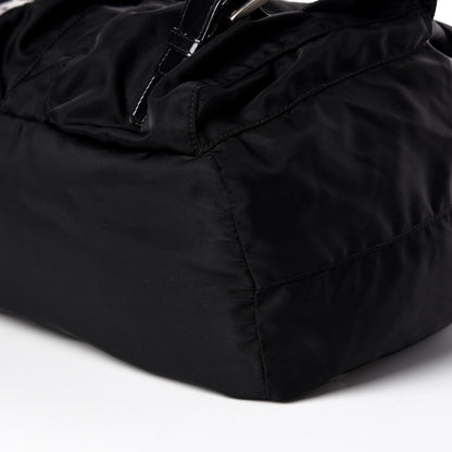 Prada Nylon Vela Medium Backpack Black 6 of 11