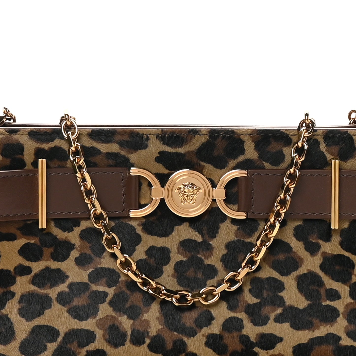 Calf Hair Medusa 95 Clutch Animalier