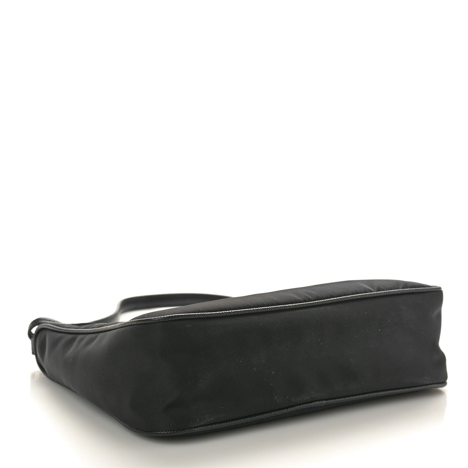 Prada Tessuto Nylon Saffiano Mini Re-Edition 2005 Bag Black 4 of 9