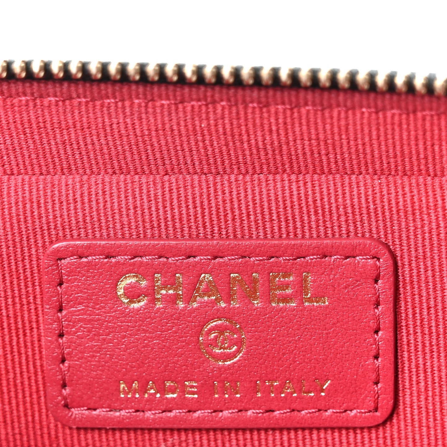 Lambskin Quilted Chanel 19 Camera Crossbody Case Black