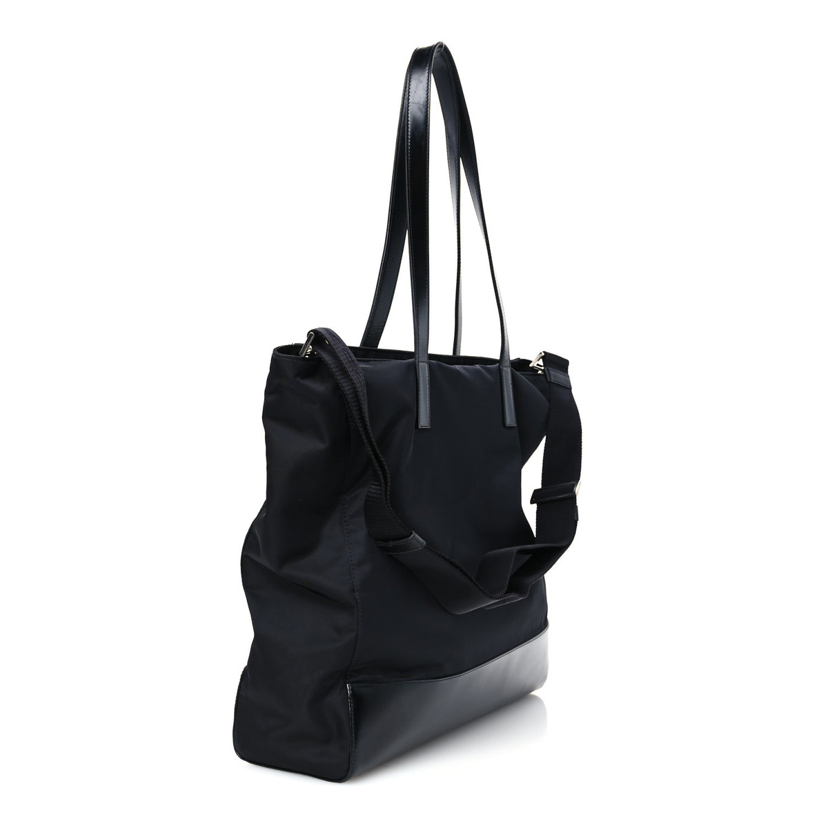 Prada Re-Nylon Spazzolato Tote Black 3 of 12
