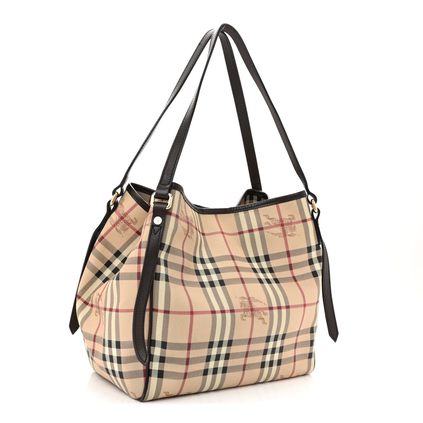 Haymarket Check Small Canterbury Tote Chocolate