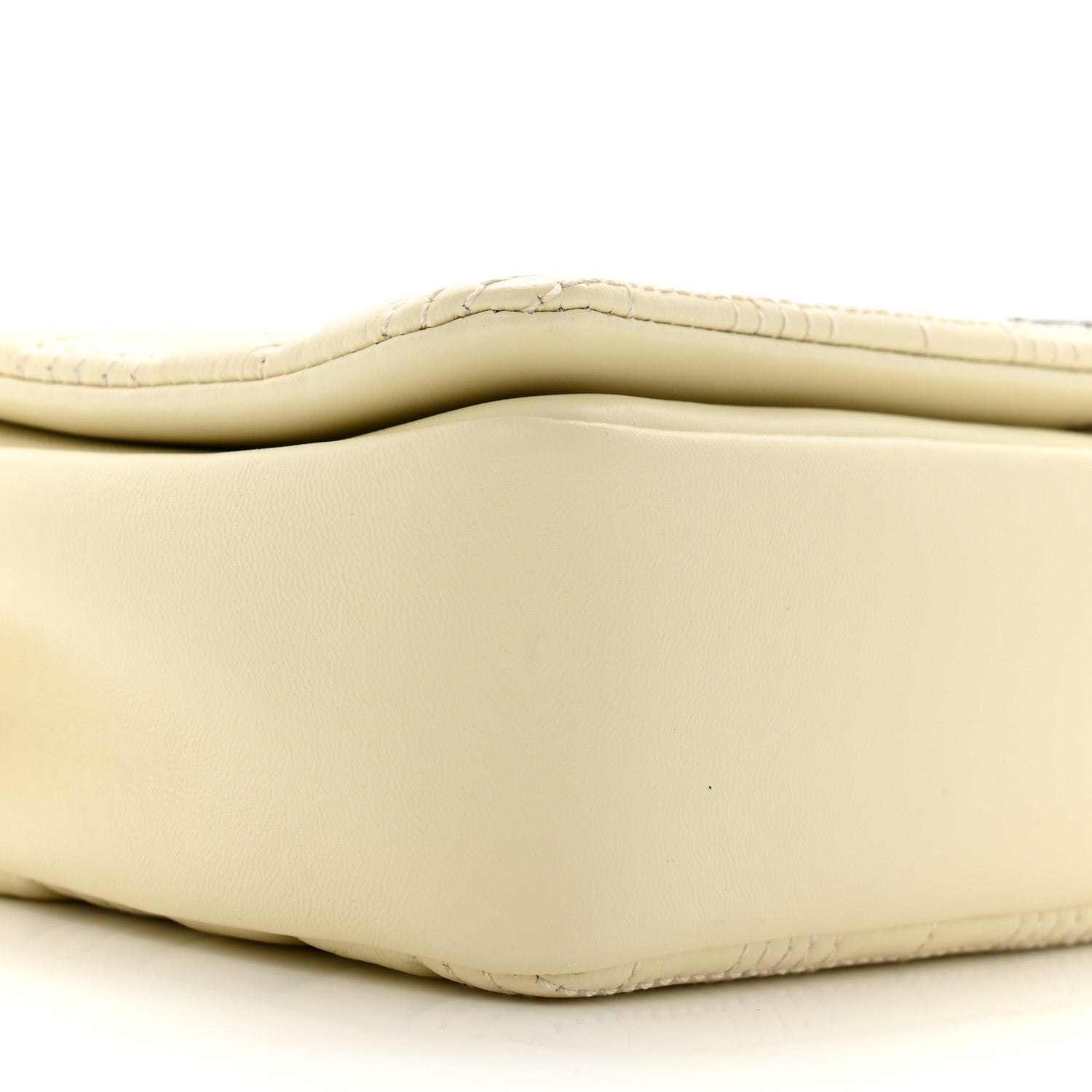 Burberry Lambskin Quilted Small Lola Bag Pale Vanille 9 of 12