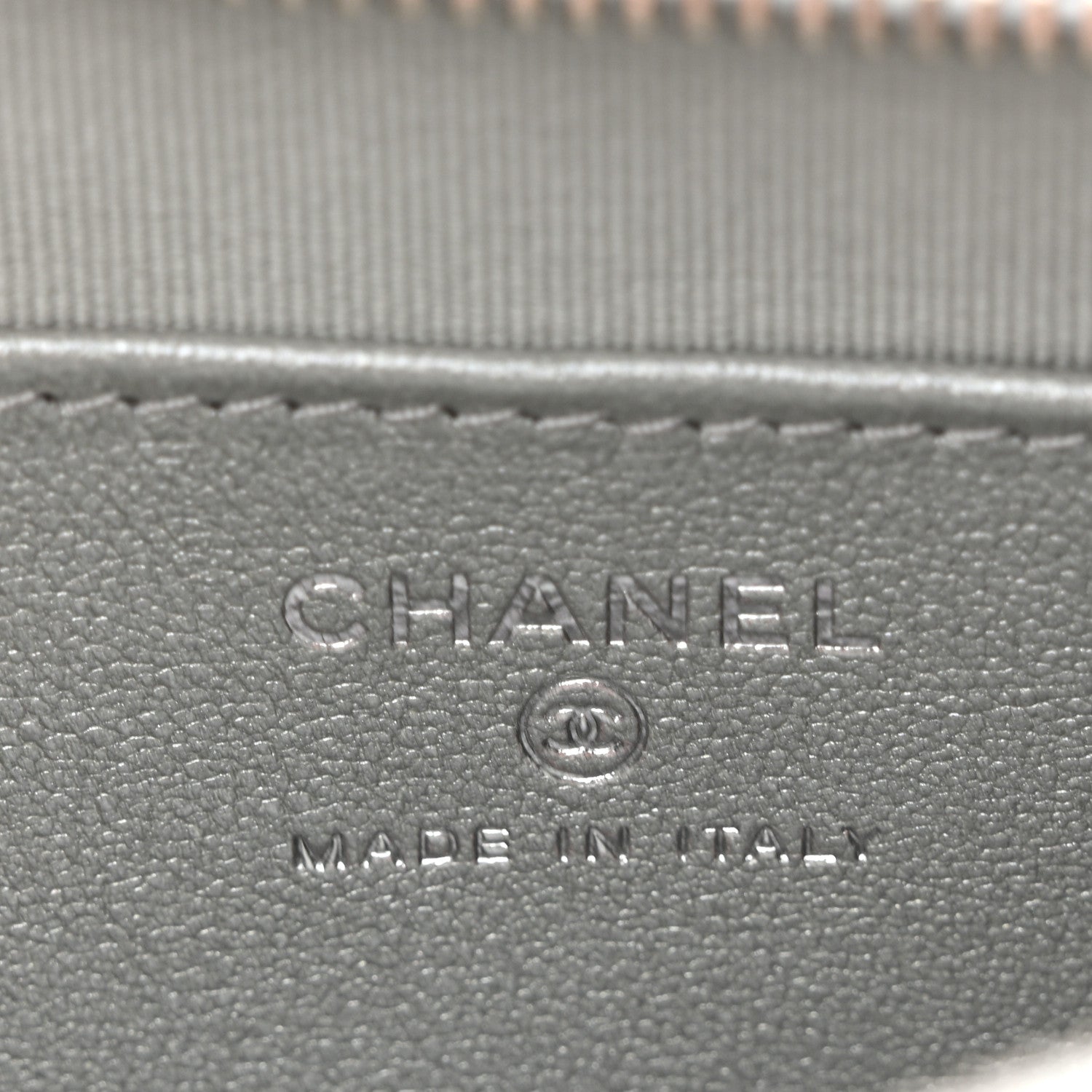 Chanel Iridescent Mirror Goatskin Quilted Clutch With Chain Silver 6 of 11