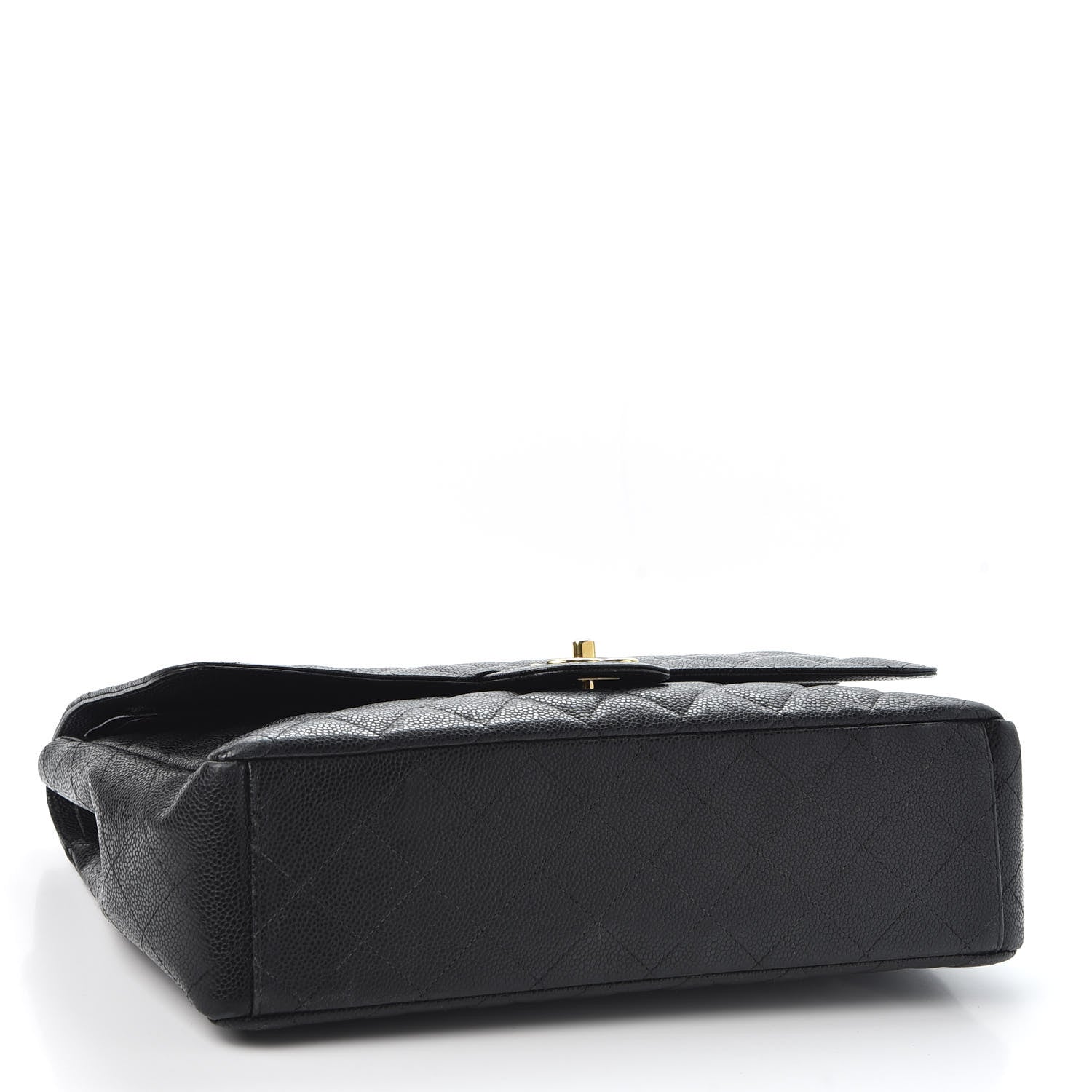 Chanel Caviar Quilted Maxi Double Flap Black 3 of 10