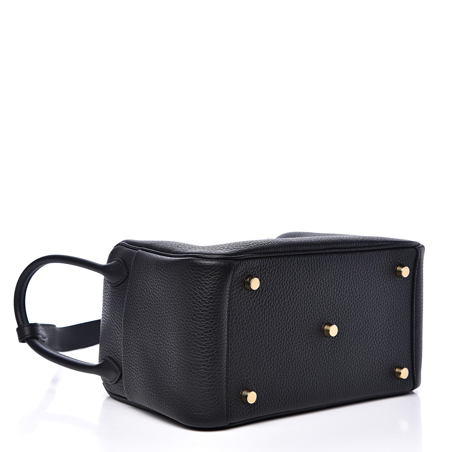 Hermes Taurillon Clemence Lindy 26 Black 3 of 8