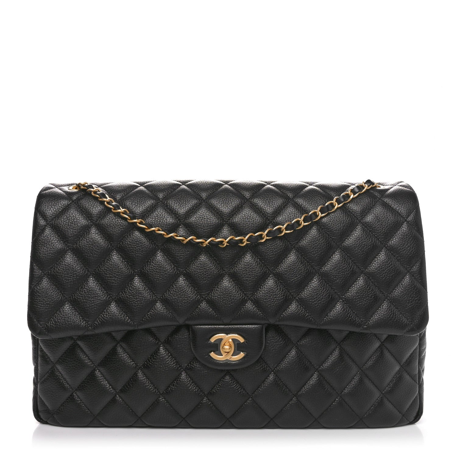 Chanel Caviar Quilted XXL Travel Flap Bag Black 1 of 11