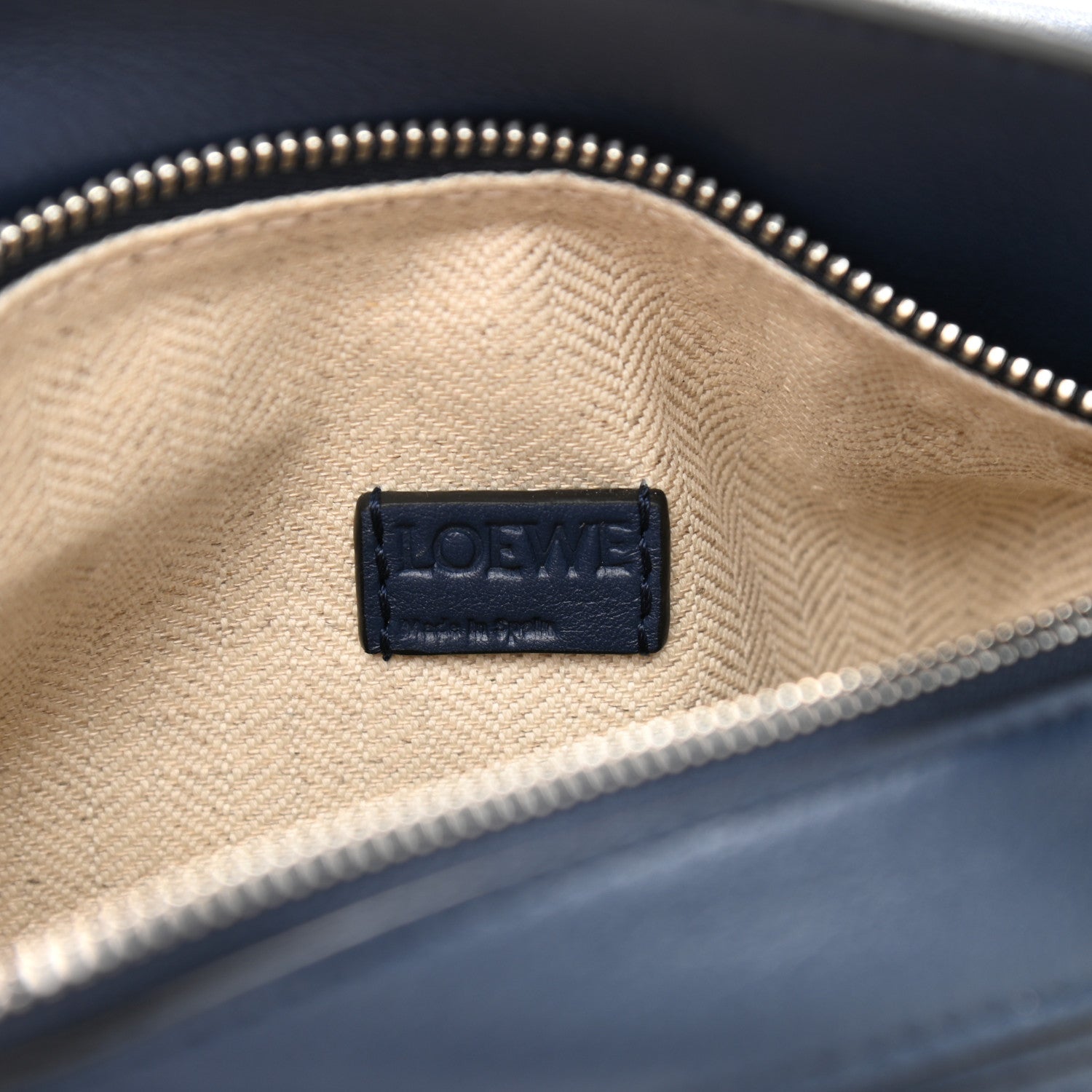 Loewe Calfskin Mini Puzzle Bag Ocean 6 of 9