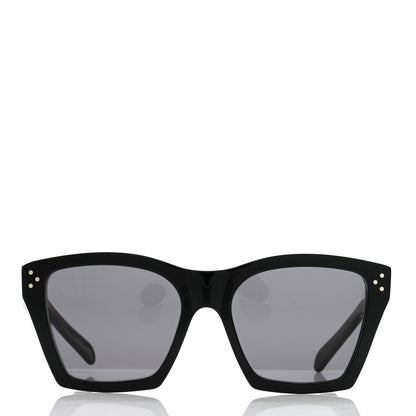 Celine Acetate Polarized Square Sunglasses CL40090I Black 2 of 7