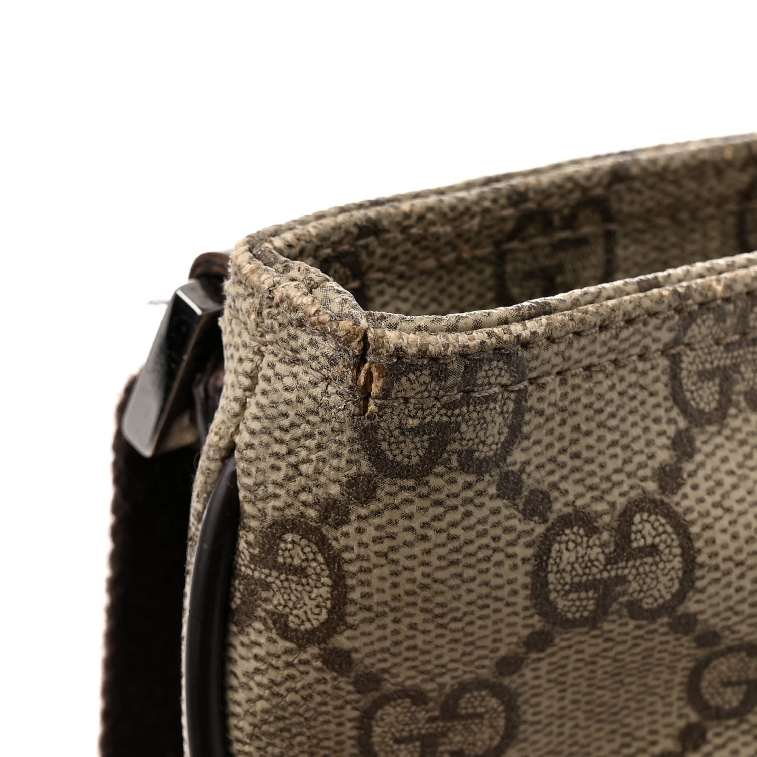 Gucci GG Plus Monogram Flat Messenger Bag Ebony 16 of 16