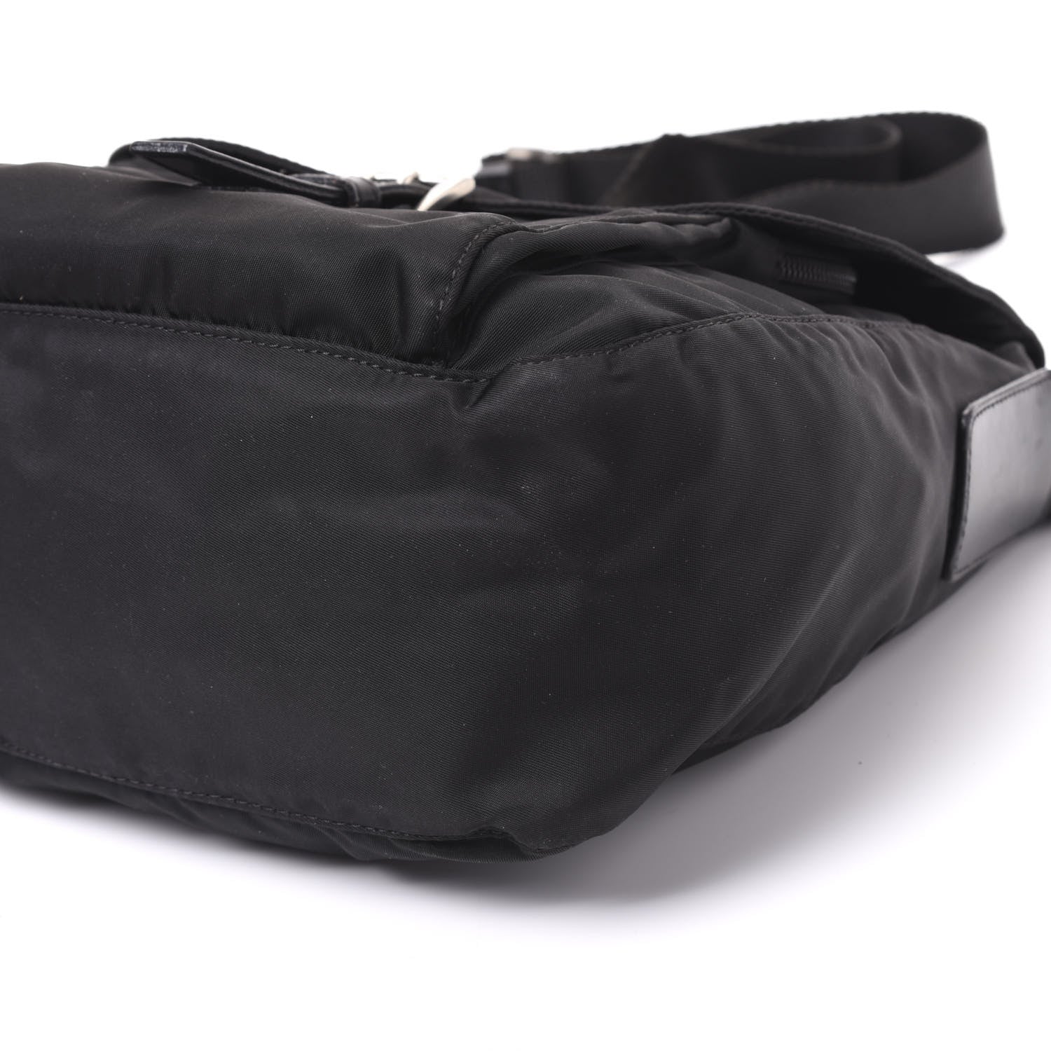 Prada Nylon Vela Messenger Black 6 of 8