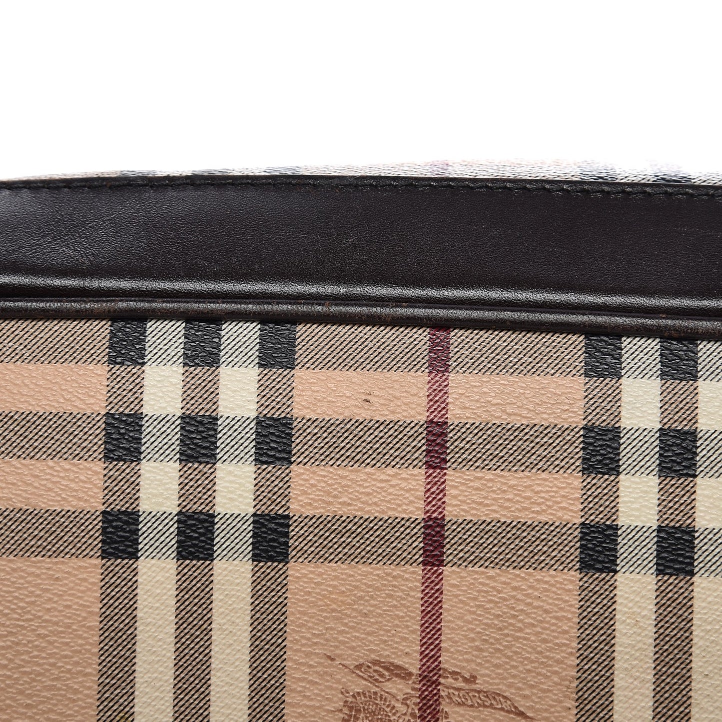 Haymarket Check Medium Golderton Tote Chocolate