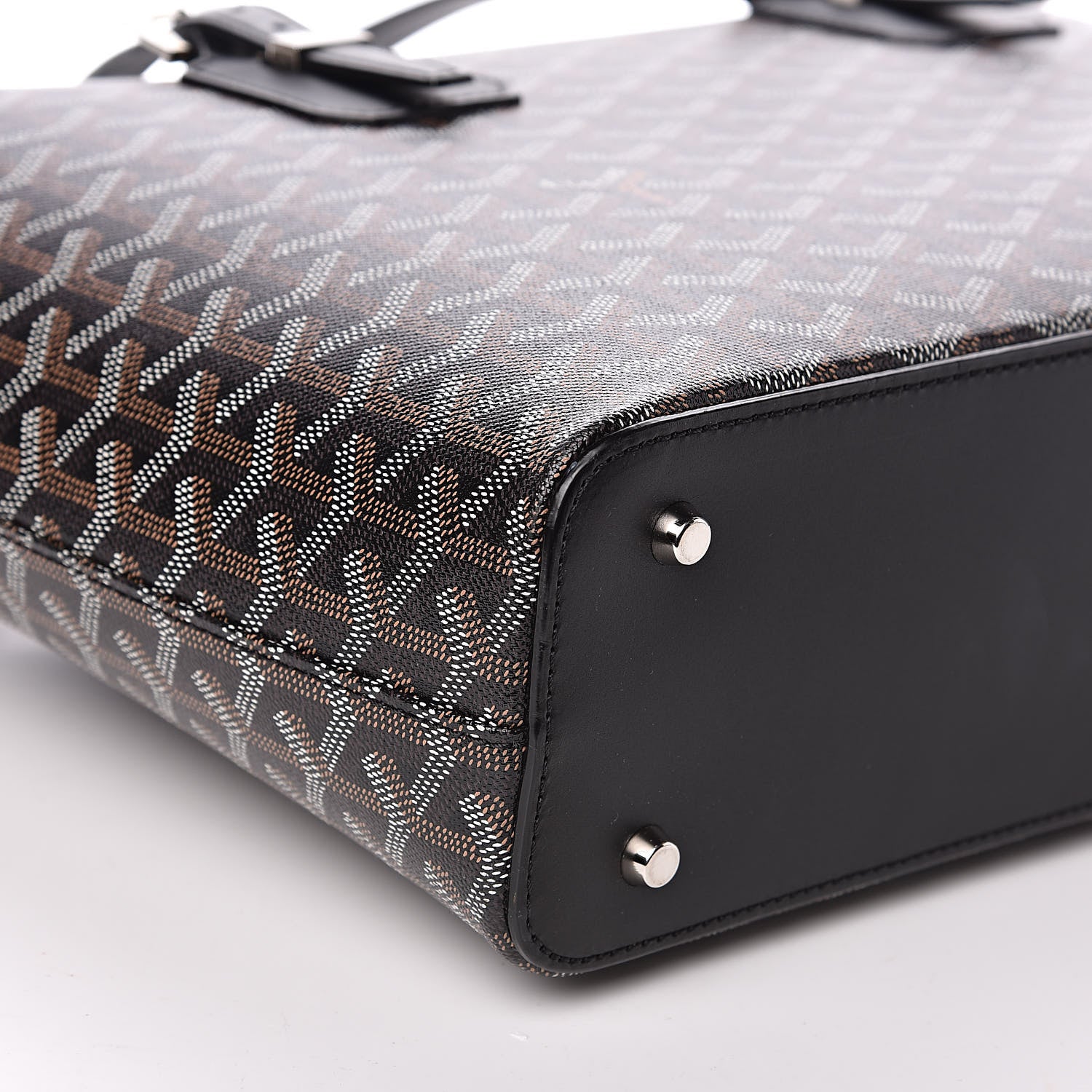 Goyard Goyardine Sac Marie Galante MM Black 9 of 12