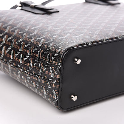 Goyard Goyardine Sac Marie Galante MM Black 9 of 12