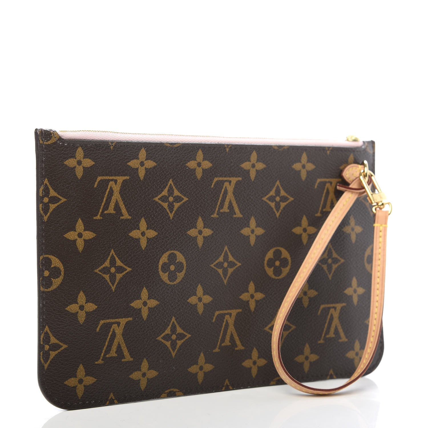 Louis Vuitton Monogram Neverfull MM GM Pochette Rose Ballerine 3 of 8