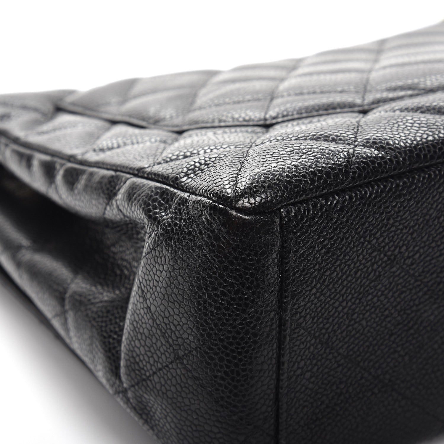 Chanel Caviar Quilted Maxi Single Flap Black 12 of 12