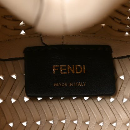 Fendi Vitello Grace Intreccio Nappa Small Fendi First Poudre 6 of 9