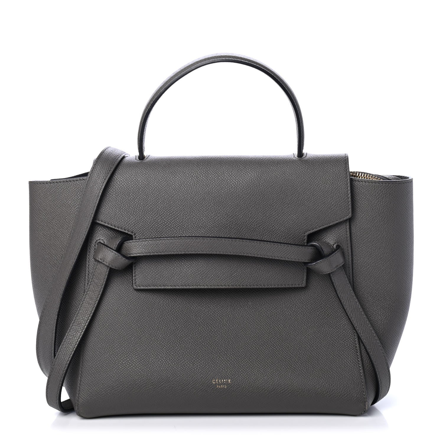 Celine Baby Grained Calfskin Micro Belt Bag Grey 1 of 4