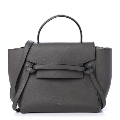 Celine Baby Grained Calfskin Micro Belt Bag Grey 1 of 4