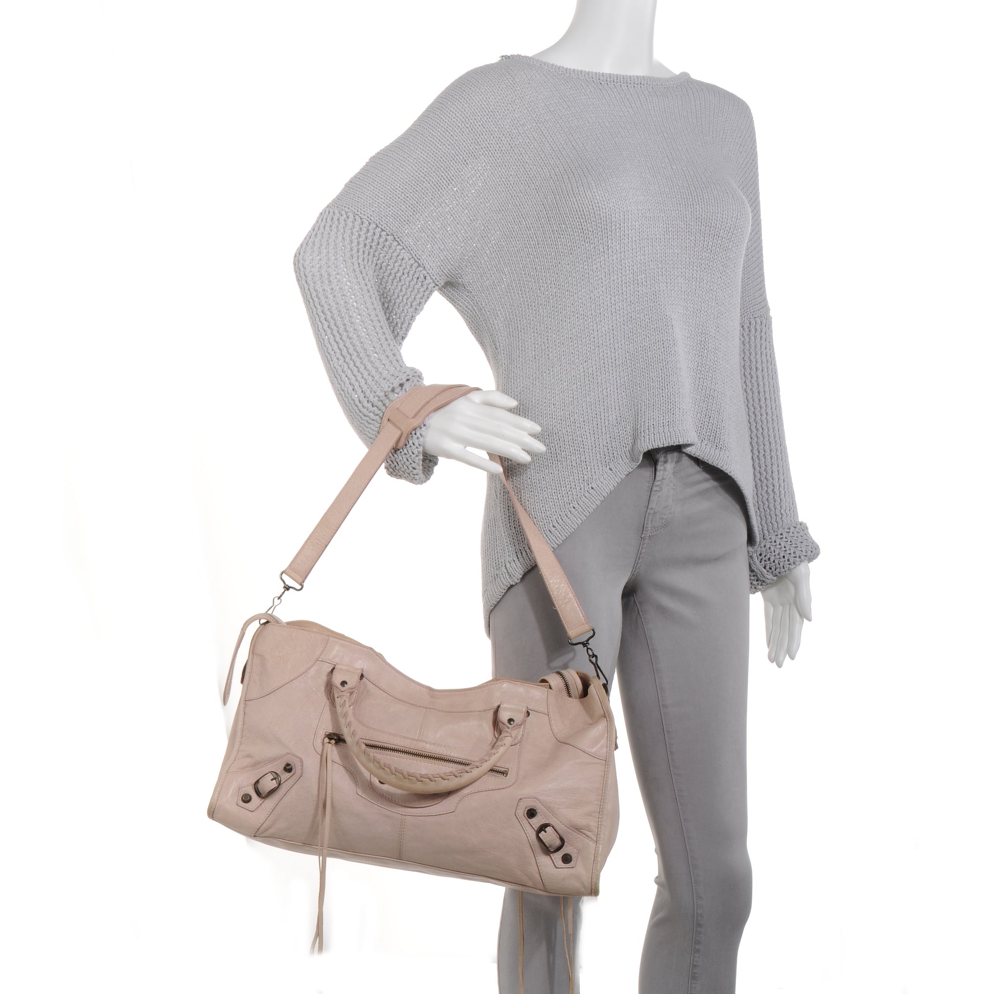 Balenciaga Agneau Classic Hardware Part Time Bois de Rose 2 of 11
