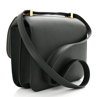 Hermes Swift Horseshoe Constance 24 Vert Anglais Gris Perle 3 of 11