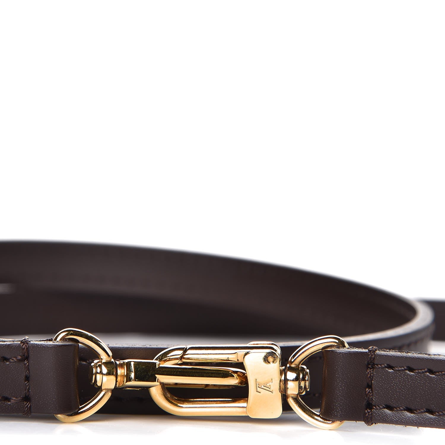 Louis Vuitton Calfskin Alma BB Shoulder Strap Brown 2 of 2