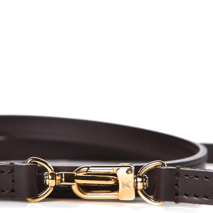 Louis Vuitton Calfskin Alma BB Shoulder Strap Brown 2 of 2