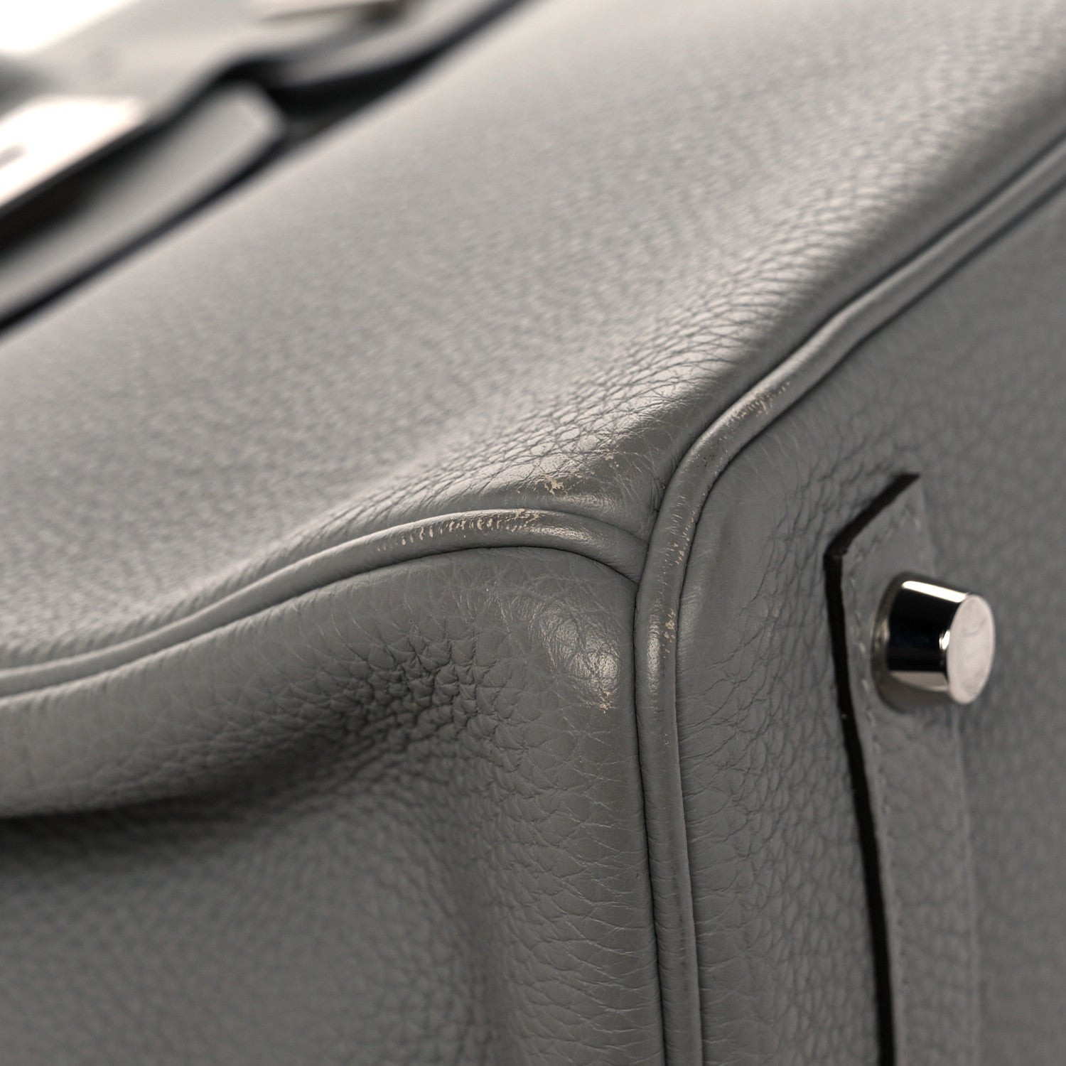 Hermes Togo Birkin 30 Gris Mouette 9 of 38