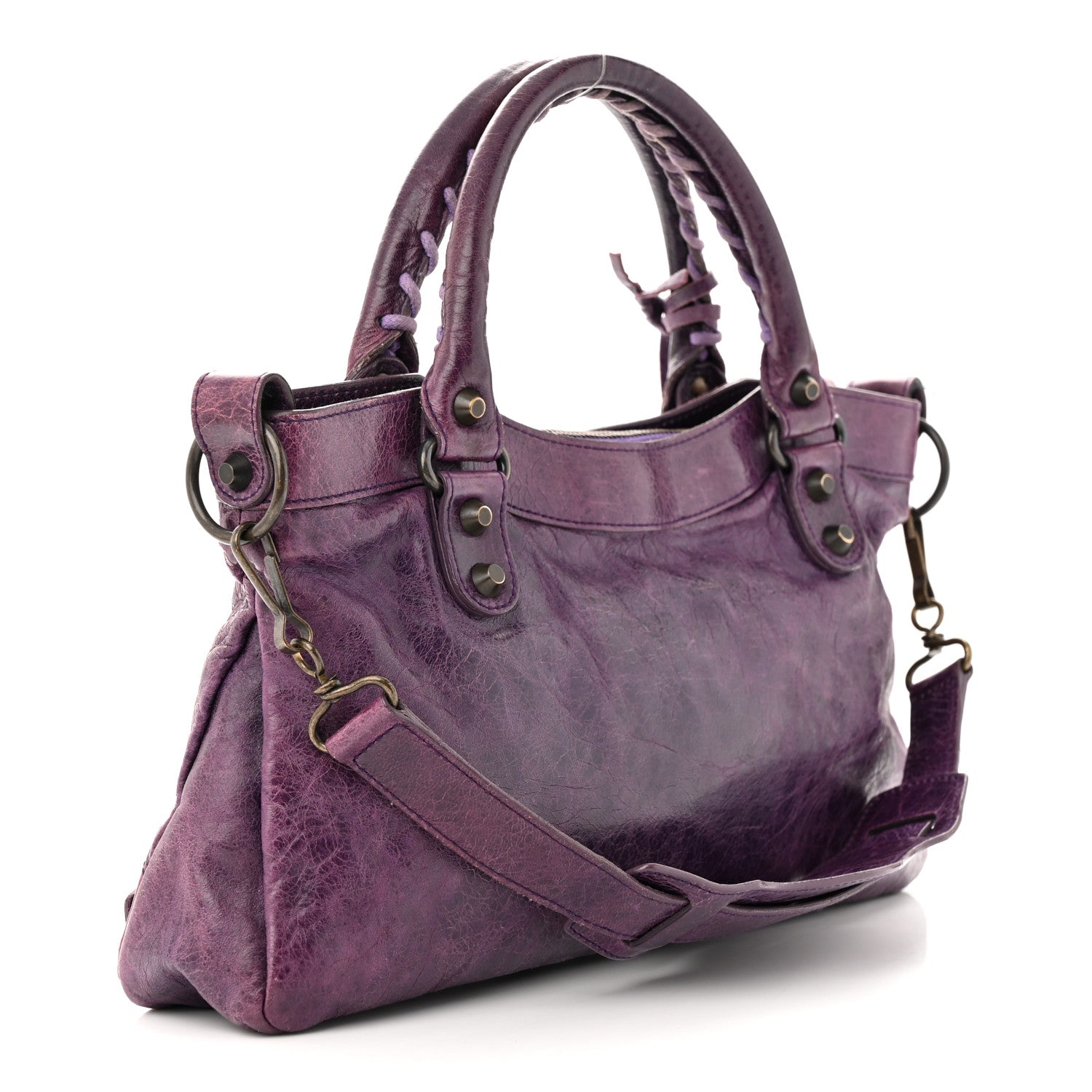 Balenciaga Agneau Classic Hardware First Sapphire 3 of 13