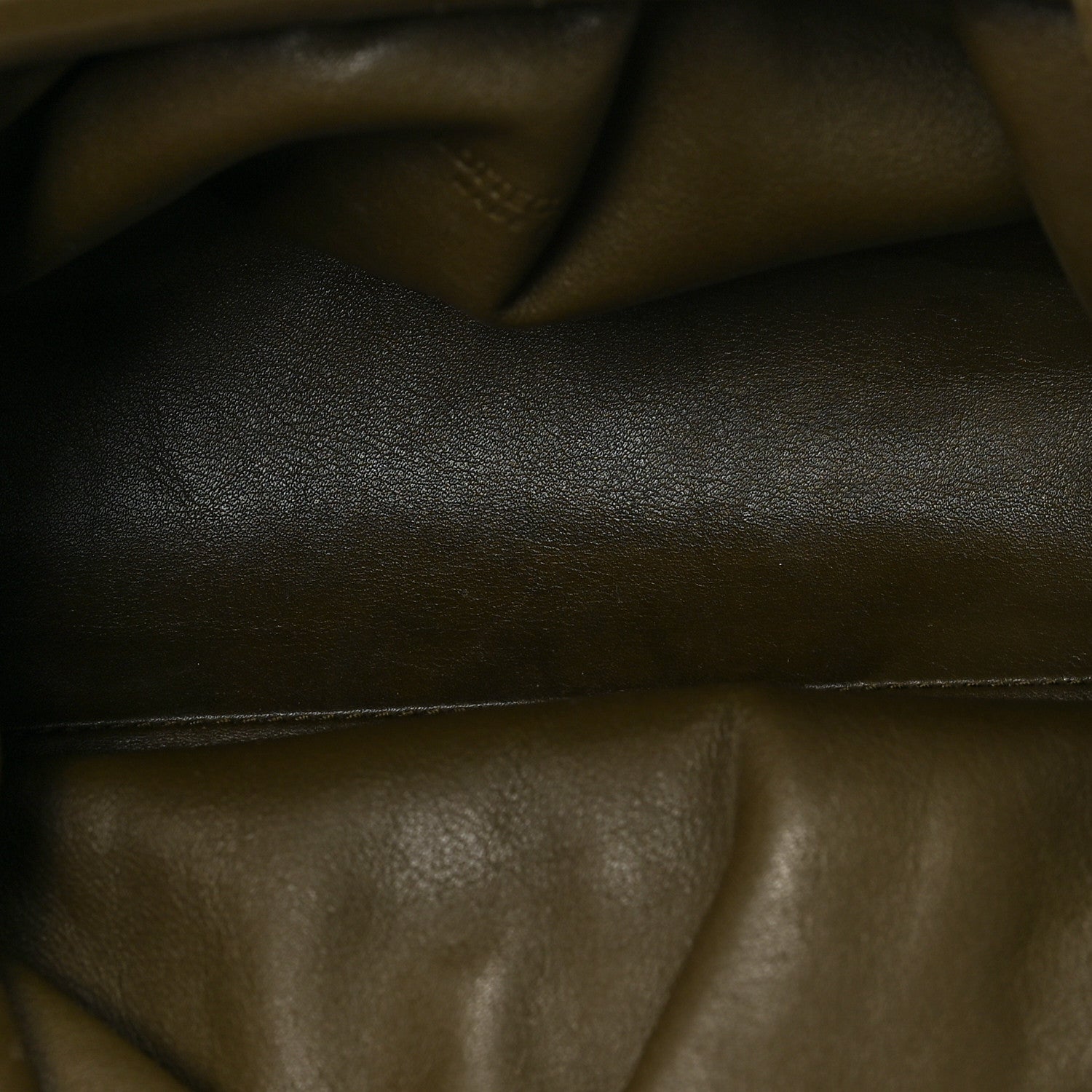 Bottega Veneta Butter Calfskin The Mini Pouch Kaki Fondente 5 of 8