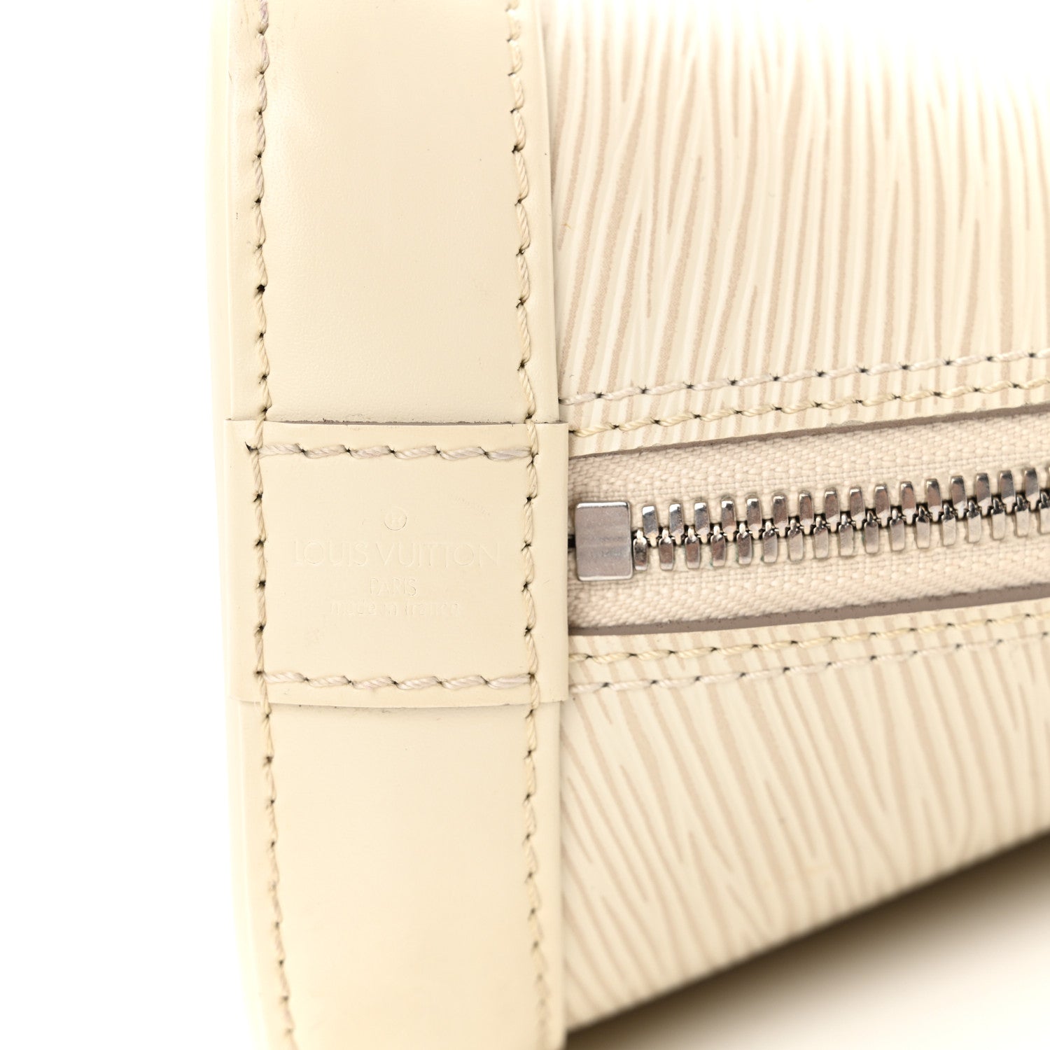 Louis Vuitton Epi Alma BB Ivory 6 of 11