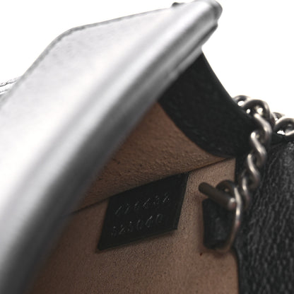 Gucci GG Supreme Monogram Textured Dollar Calfskin Super Mini Dionysus Shoulder Bag Beige Blue 7 of 10