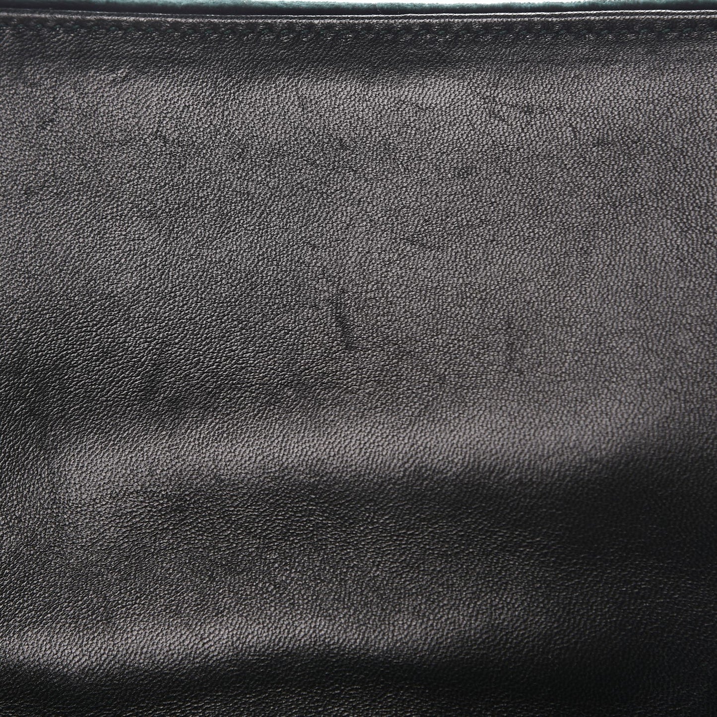 Velluto Matelasse Chain Shoulder Bag Smeraldo