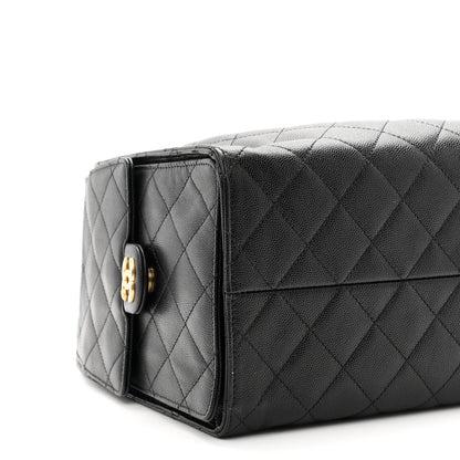 Chanel Caviar Quilted Medium Chanel 25 Handbag Black 10 of 11