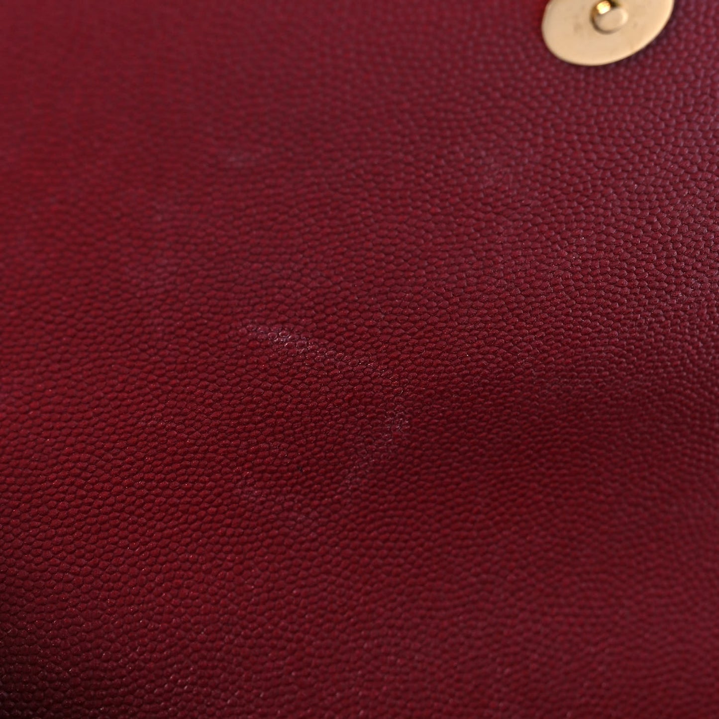 Grain De Poudre Small Monogram Kate Satchel Rouge Eros