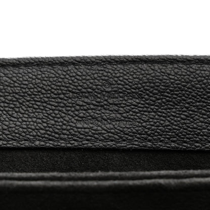 Louis Vuitton Monogram Cuir Plume Ecume Very Chain Bag Black 6 of 12