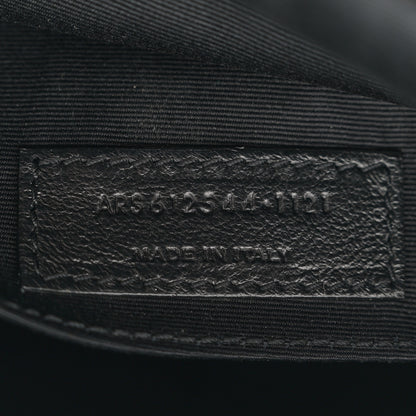 Saint Laurent Calfskin Matelasse Monogram Monochrome Lou Camera Bag Black 7 of 10
