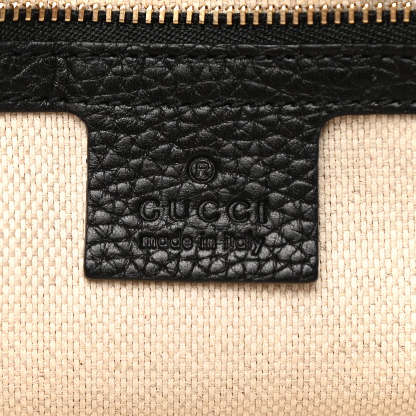 Pebbled Calfskin Medium Soho Flap Crossbody Black