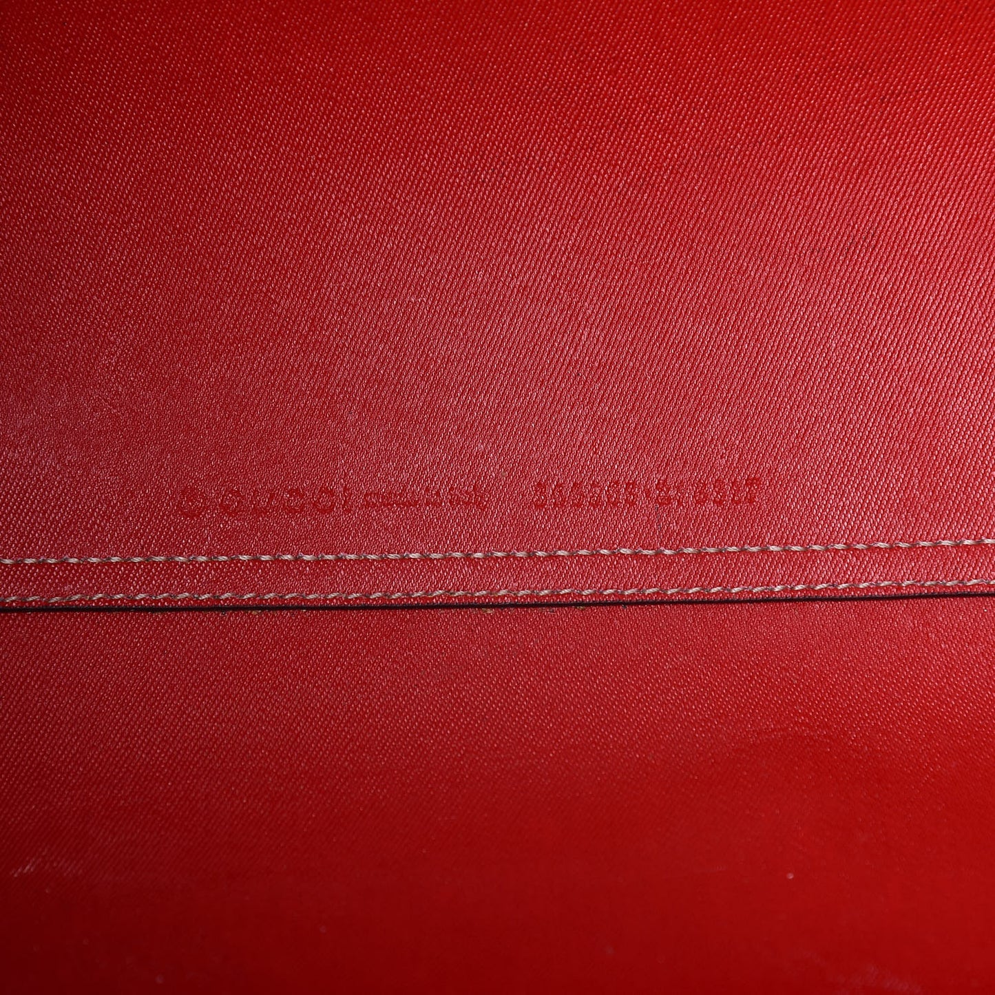 GG Supreme Monogram Medium Reversible Tote Beige Red