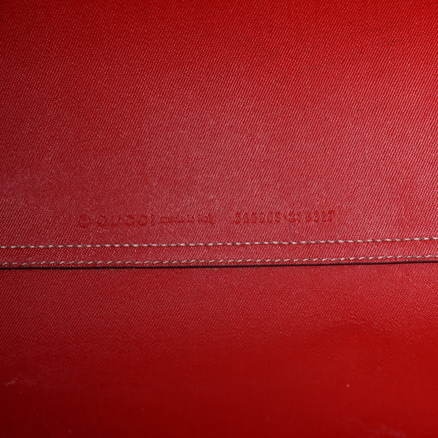 Gucci GG Supreme Monogram Medium Reversible Tote Beige Red 10 of 16