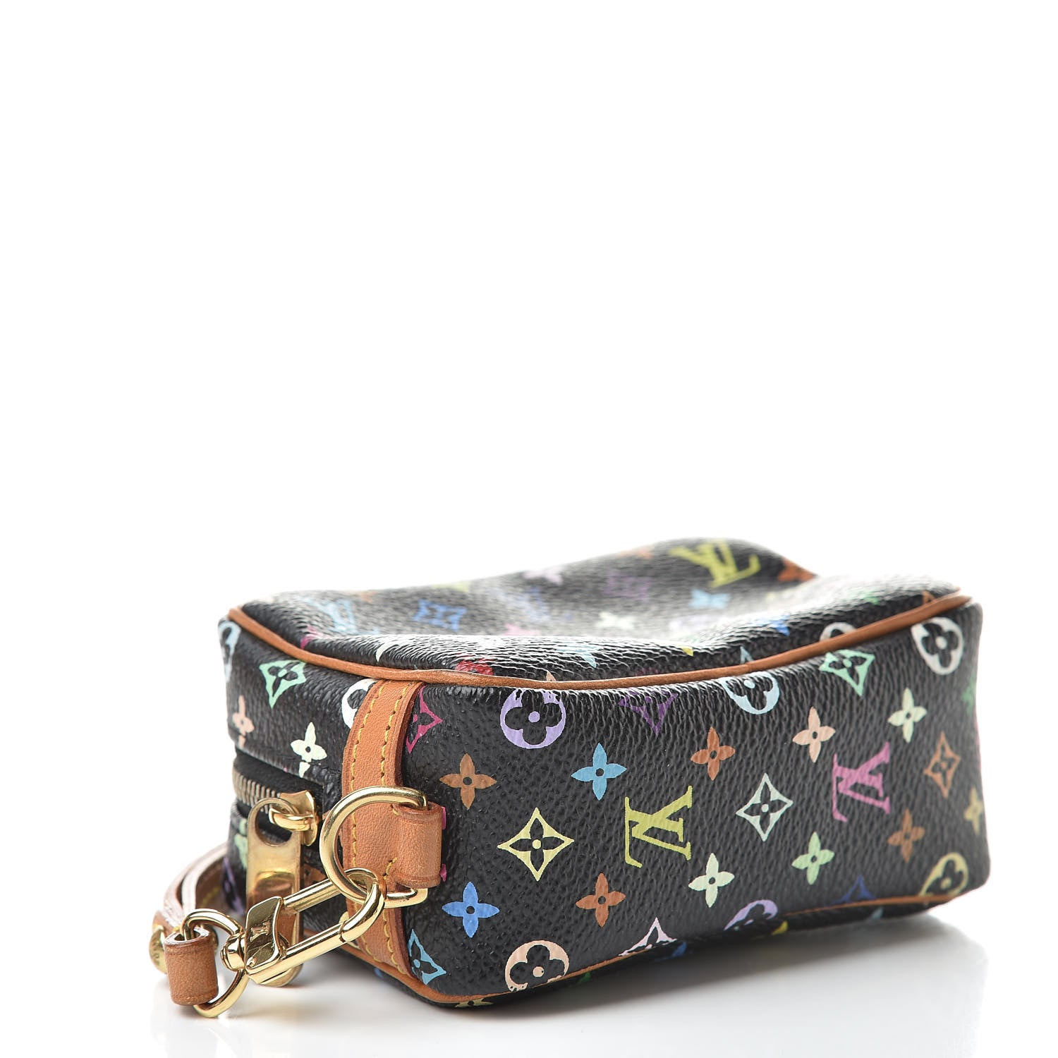 Louis Vuitton Monogram Multicolor Trousse Wapity Black 4 of 8
